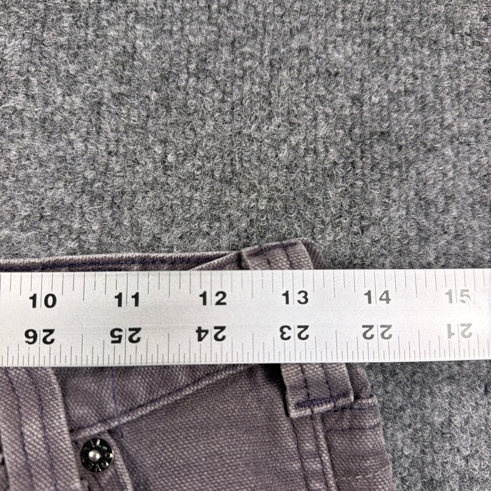 Dovetail Workwear Britt Utility Pants Womens 2x30 Plum Double Knee Distressed - Picture 12 of 16